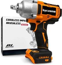 Cordless 12 Impact Wrench 20v Brushless 590ft-lbs High Torque Lug Nut Tool