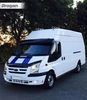 Bragan Black Seitenleisten + Amber Leds FüR Ford Transit MK7 LWB 2007-2014