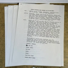 Vintage McDonald’s - Ronald McDonald And Friends Go To The Moon Script