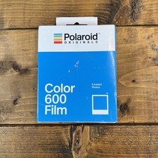 Sealed Polaroid Originals Color 600 Film 8 Photos White Frames Edition New