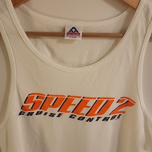 Speed 2 Cruise Control Tank Top Vintage Movie Promo Mens Sz XL - Picture 4 of 5