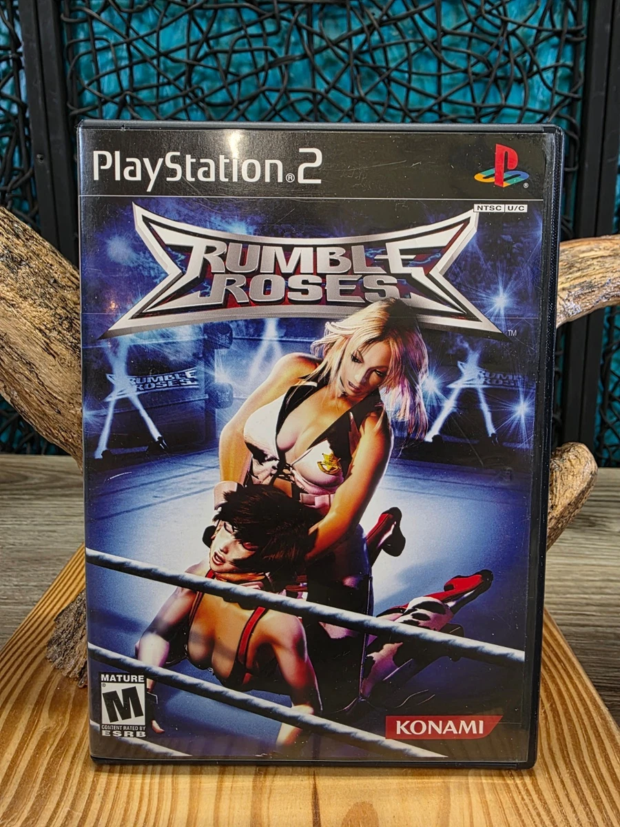 PS2販促ポスター RUMBLEROSES PlayStation2 プレステ2 SONY PS2 Japan