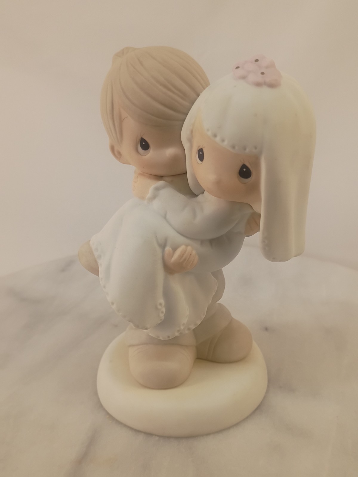 Precious Moments Bride and Groom 1982 Jonathan & David 