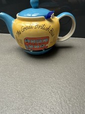 Whittard of Chelsea Teapot Rare Collectable the great British bus 