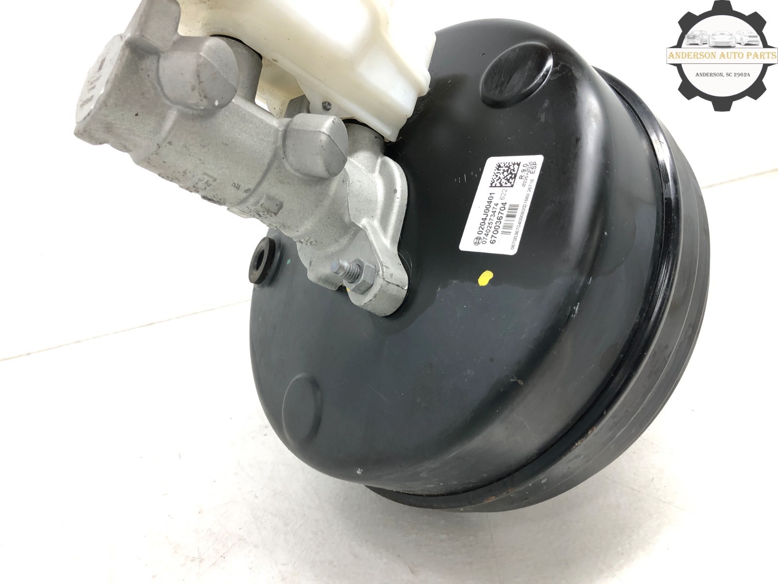2017-2020 MASERATI LEVANTE BRAKE BOOSTER MASTER CYLINDER W/ RESERVOIR OEM