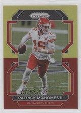 2021 Panini Prizm Red & Yellow Prizm 20/39 Patrick Mahomes II #190 07ay