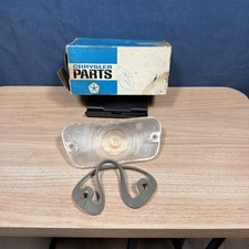 1966 Dodge Dart A-body Left Driver Side Parking Light Lamp Lens 2585092 Nos 1966 Dodge Dart A-body Left Driver Side Parking Light Lamp Lens 2585092 Nos