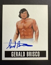 2014 Leaf Originals Wrestling Gerald Brisco Auto In Card Autograph #GB1