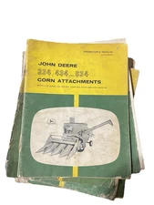 John Deere 334 434 634 Corn Attachments 95 105 OMN159084 Operators Book