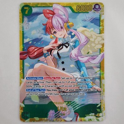 EB03-061 ウタ コミパラ Uta EB03-061 Secret Rare One Piece EB03 Heroines Edition Holo