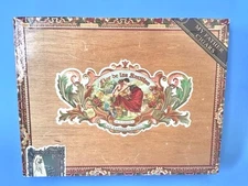 My Father Cigars Flor De Las Antillas Robusto Empty Wooden Cigar Box 9x6x1.75