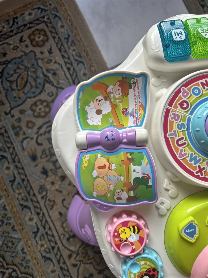 Vtech  Abenteuer Spieltisch, Rosa- Top Zustand - Bild 3 von 4