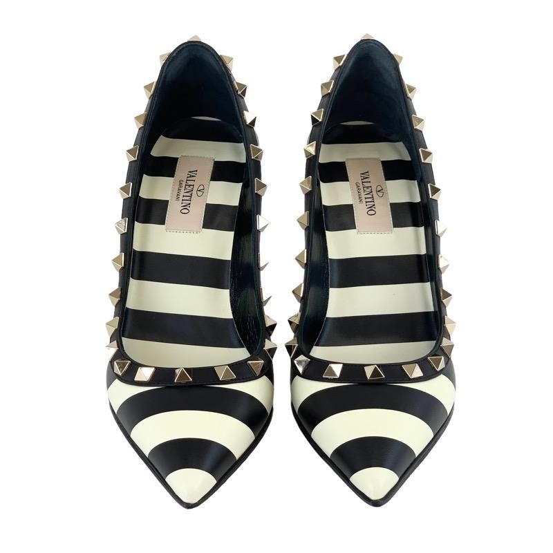 Valentino Garavani Pumps Heel Studded Leather Multicolor EU36.5/US6.5 116201c thumbnail 18