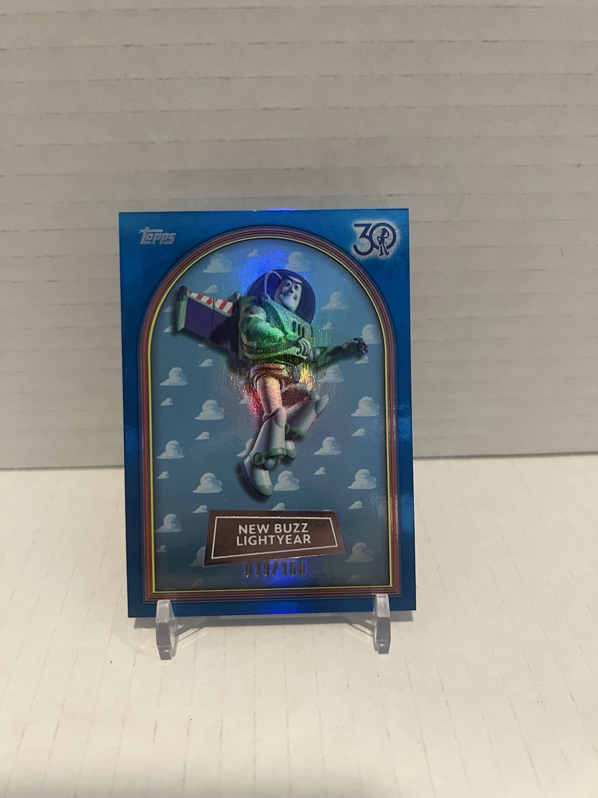 New Buzz Lightyear 2025 Toy Story 30 Anniversary Blue /150