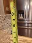 12" ABP American Brilliant Period Daisy Pairpoint Cut Crystal Corset Vase — photo 2