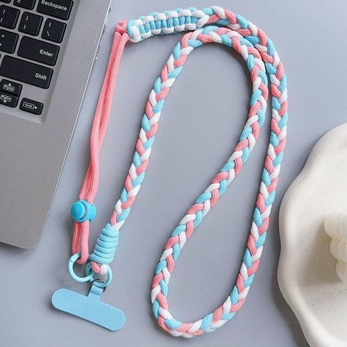 Durable Woven Phone Strap Crossbody Lanyard for Mobile Phones for Women & Men - Photo 16 sur 22