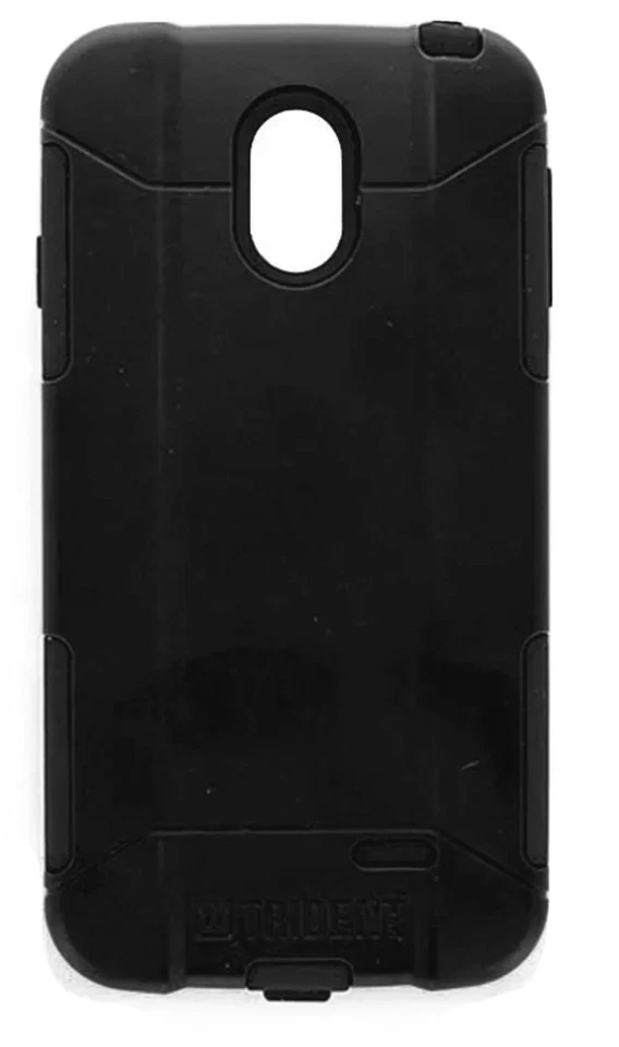 Trident Aegis Series Dual Layer Case and Screen Protector for LG Lucid 3 Black  - Image 2 of 2