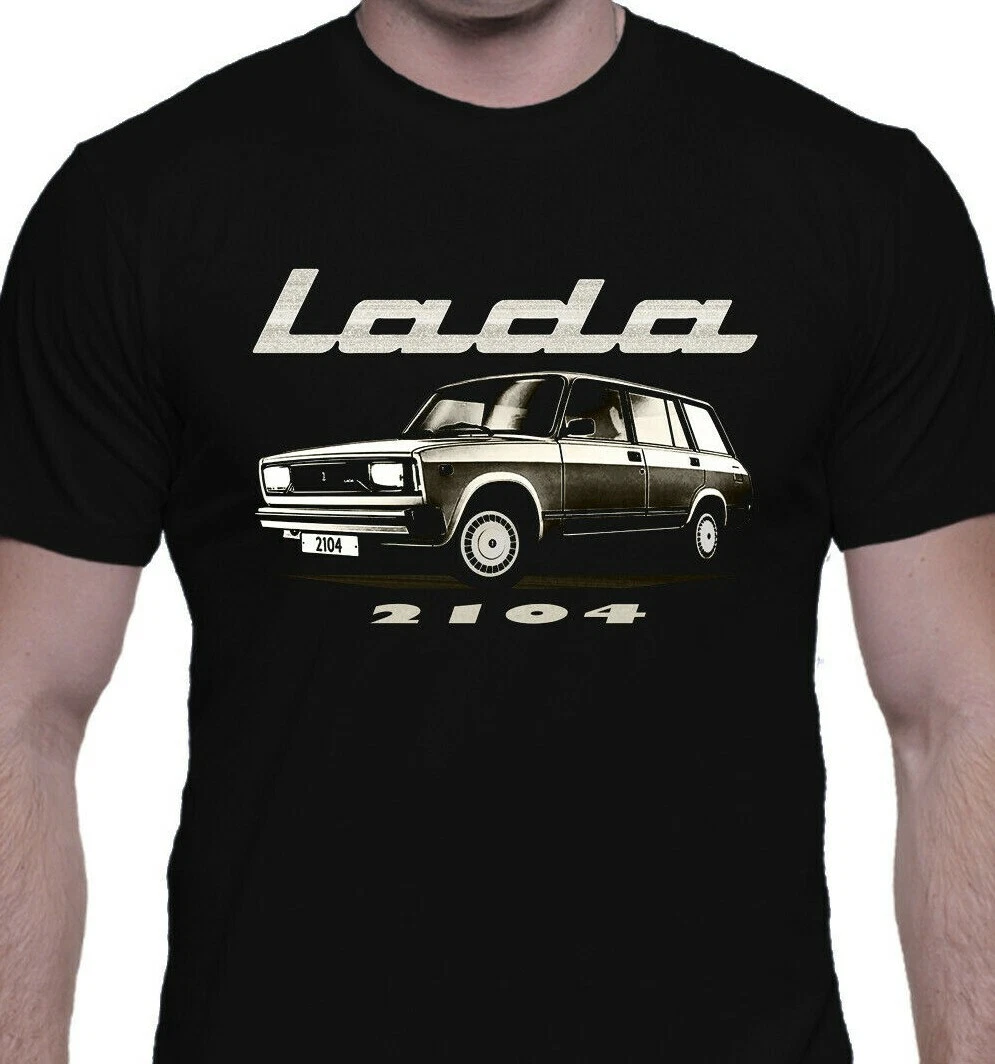 Overbevisende taske Løfte USSR T-Shirt Lada Niva Soviet Retro Car VAZ 2104 Car DDR S - 4XL | eBay