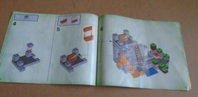 LEGO Minecraft #21113 "The Cave" MANUAL INSTRUCTIONS ONLY!!!!