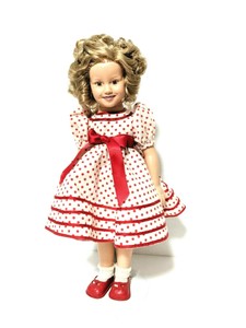 shirley temple porcelain doll 1986