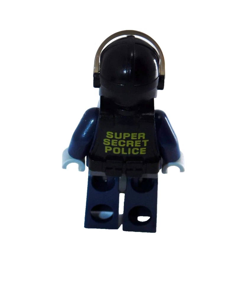 LEGO Robo SWAT with Helmet & Armor Minifigure Police Dropship Batman (70815) - Image 4 of 4