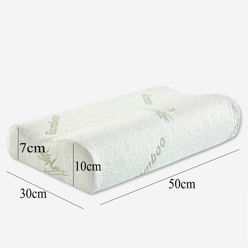 Comfortable Sleep Innovations Contour Memory Foam Pillow Hypoallergenic
