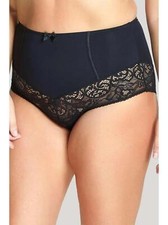 Panache Black Estel High Waist Brief