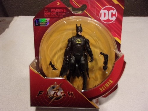 3er Set DC The Flash 4" Actionfiguren Dark Flash The Flash Batman Spinmaster - Bild 2 von 5
