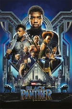 Black Panther - Marvel Movie Poster / Print (Regular Style) (Size: 24" X 36")
