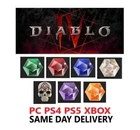 Diablo 4 Season 12 Grand Gem Amethyst Emerald Ruby Sapphire Topaz Skull Diamond