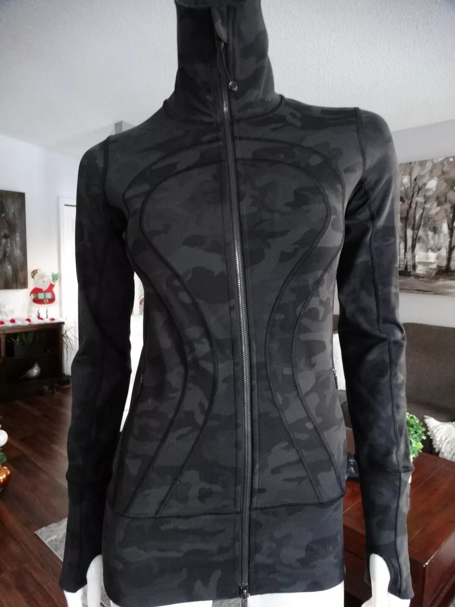 LULULEMON In Stride Jacket Incognito Camo Multi-Grey 4