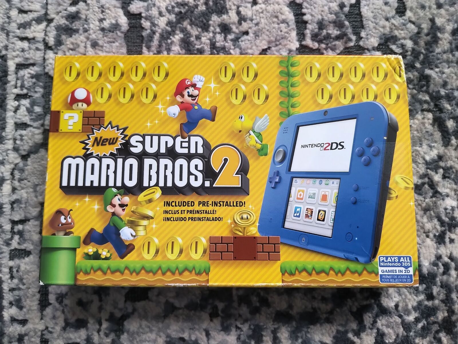 Nintendo 2DS Super Mario 2 Console Bundle - Electric Blue online | eBay