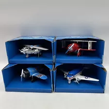 2004 Toysmith Heros Of The Sky Diecast Plane Red Blue John American N505 NEW (4)