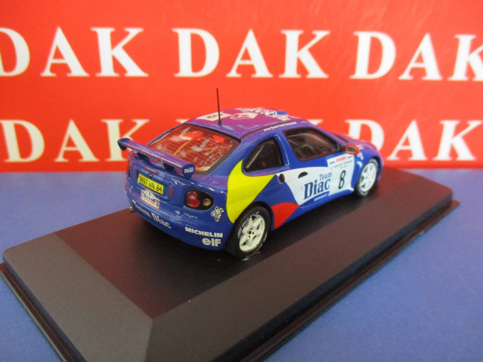 Die cast 1/43 Modellino Auto Renault Megane Maxi Tour de Corse 1996 J. Ragnotti - Immagine 3 di 4
