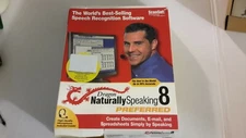 Dragon Naturally Speaking 8 Preferred Speech Recognition Software