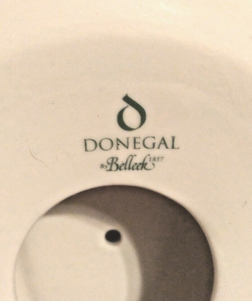 Vintage BELLEEK Harp Ornament made in Donegal, Ireland (G3) eBay