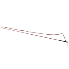 Lunge Whip Red 72" with 84" Drop and 12" Popper #21004