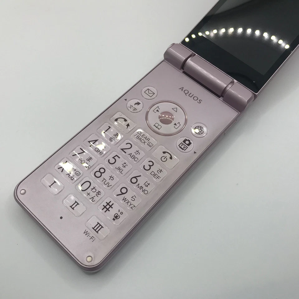 SHARP AQUOS KEITAI 2 601SH 602SH PINK SoftBank 4G Android Flip Phone Unlocked JP - Image 4 of 4