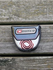 Odyssey O Works Mallet Headcover Color: Black/White/Red