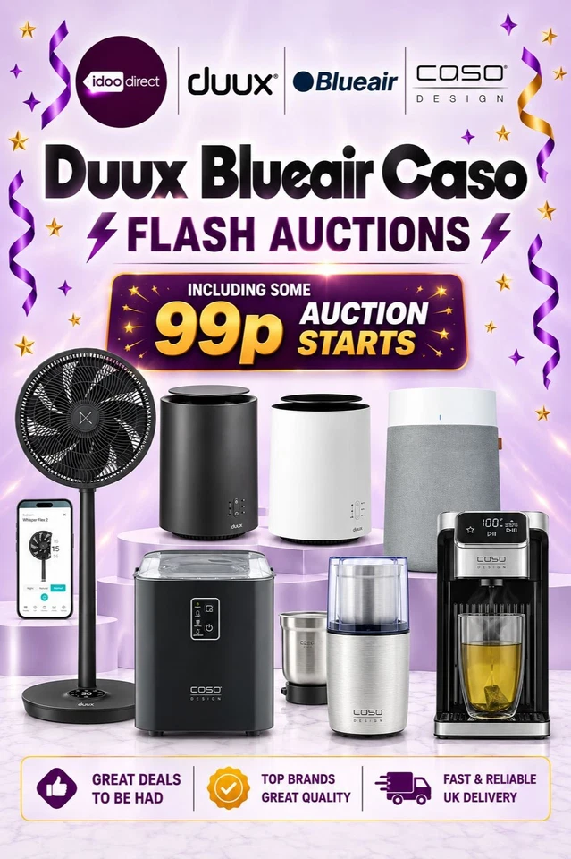 idoodirect's Home Appliance Special - Duux Blueair Caso - Heaters Purifiers