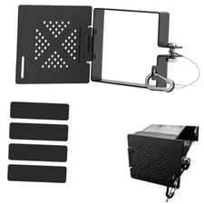 2PCS Travel Trailer Accessories, Aluminum RV Bumper End Cap, for Standard 4x4 