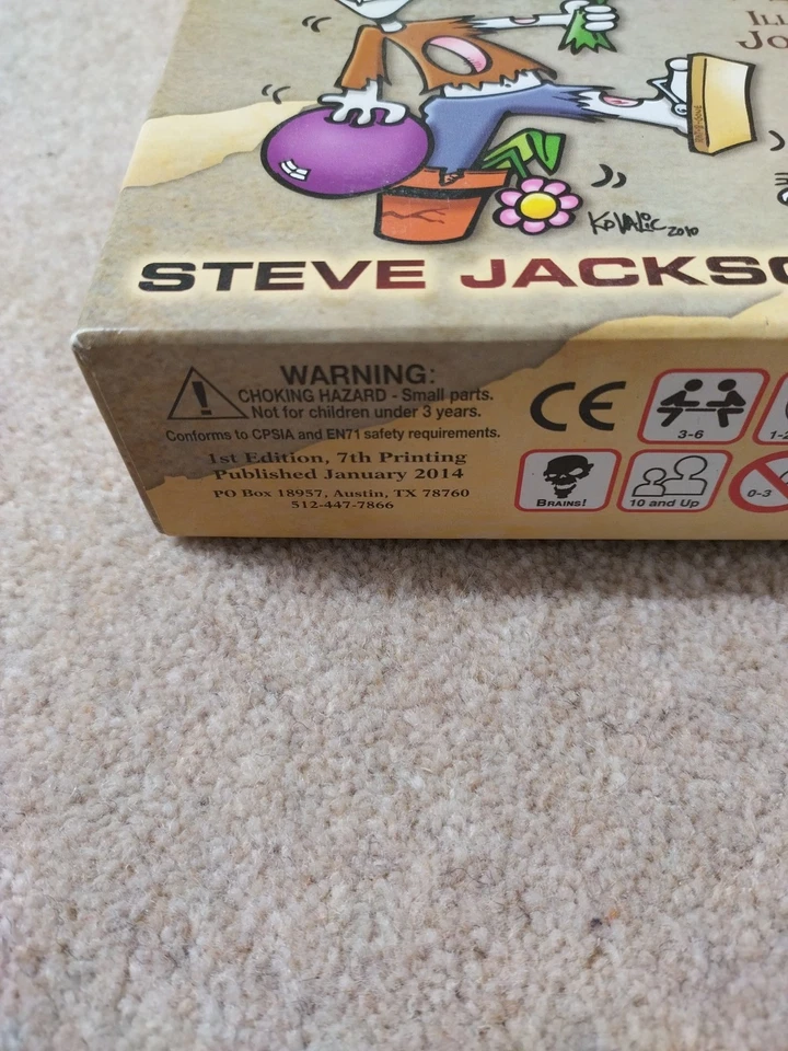 Munchkin Zombies -Steve Jackson Games -Fantasy Fun Family Card Game, 1st Edition - Image 3 of 4