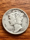 1930 S Mercury Dime