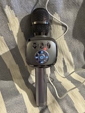 BONAOK Wireless Bluetooth Karaoke Microphone Speaker w Case Q88