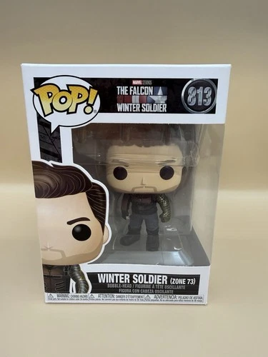 Funko Pop! Vinyl: Marvel - Winter Soldier (Zone 73) #813 w/ Protector