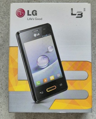 LG  Optimus L3 II E430 - Black Titan (Ohne Simlock) Smartphone