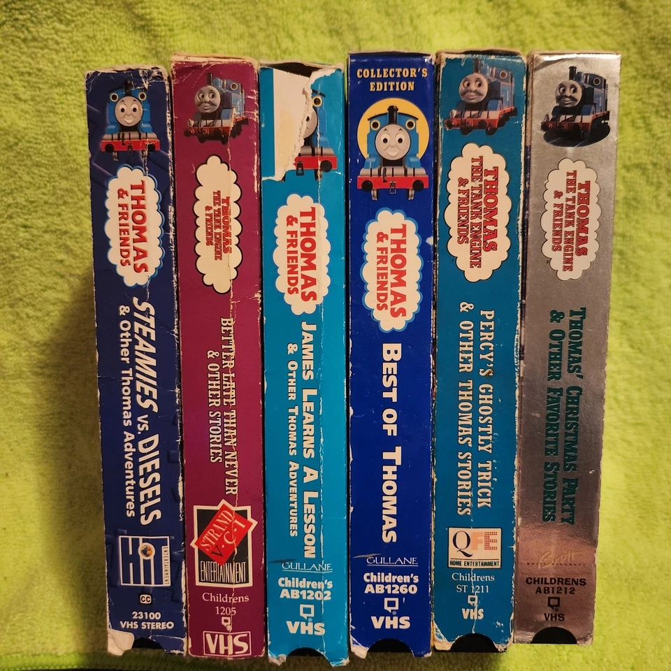 Thomas The Tank Engine And Friends VHS Lot George Carlin Ringo Star Mix Lot - Image 2 of 4