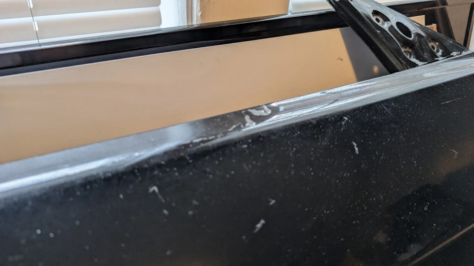 ✅ Carcasa puerta derecha pasajero BMW E36 convertible OEM negra 323i 325i 328i Foto 3 de 4