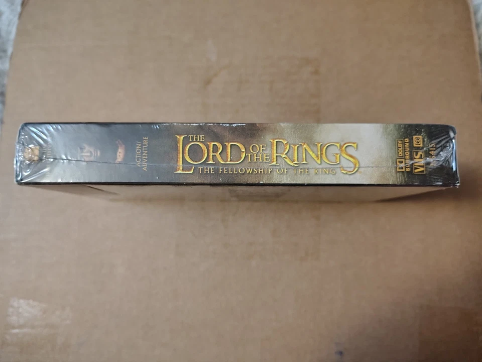 Lord of the Rings the Fellowship of the Ring Warner Video 2002 VHS Tape Sealed — 第 2/4 张图片