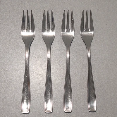 WMF Cromargan Besteck Modell Heilbronn 4 x Kuchengabel Länge 15,7cm - Bild 1 von 3